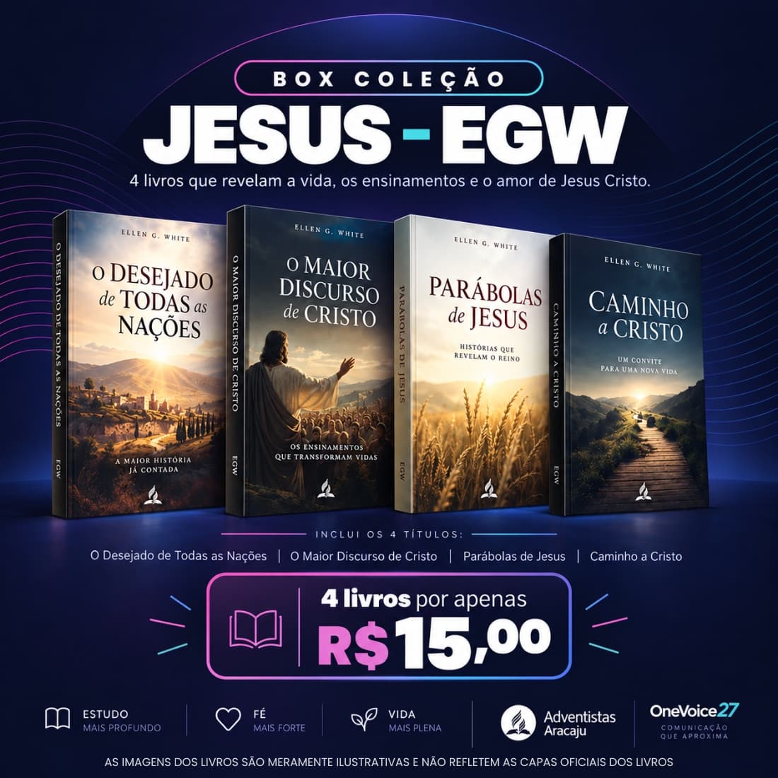 Box Coleção Jesus - EGW